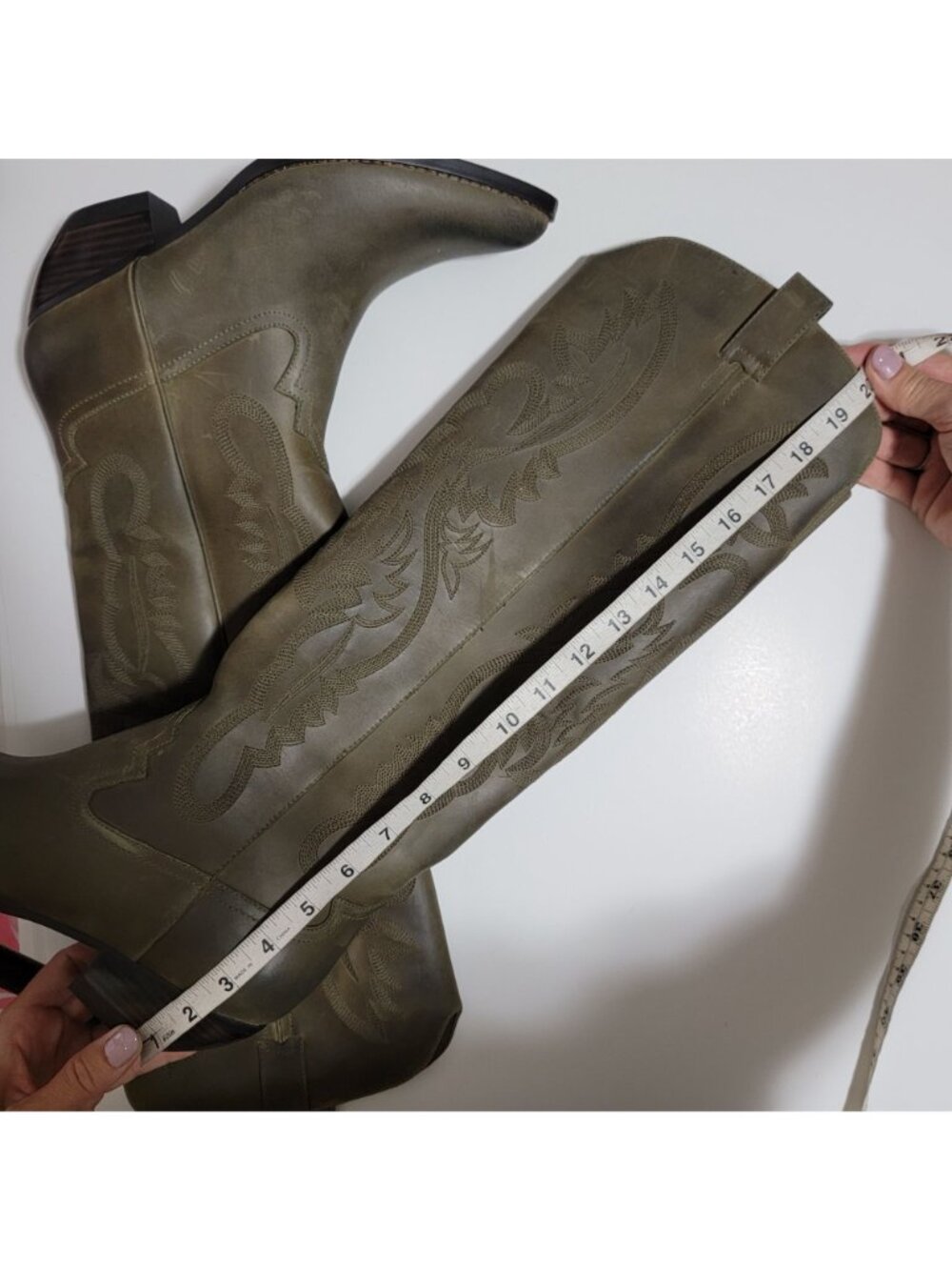 NEW Jeffrey Campbell Finn Tall Western Boots Festival Cowgirl Cottagecore 9.5 - Picture 7 of 10